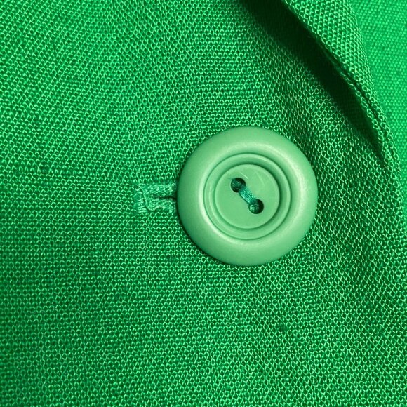 EUC Green Worthington Blazer sz 14P - Picture 8 of 10